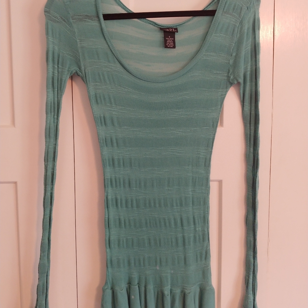 Rue21 striped sheer longsleeve